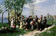 august malmstrom vava vadmal oil painting artist